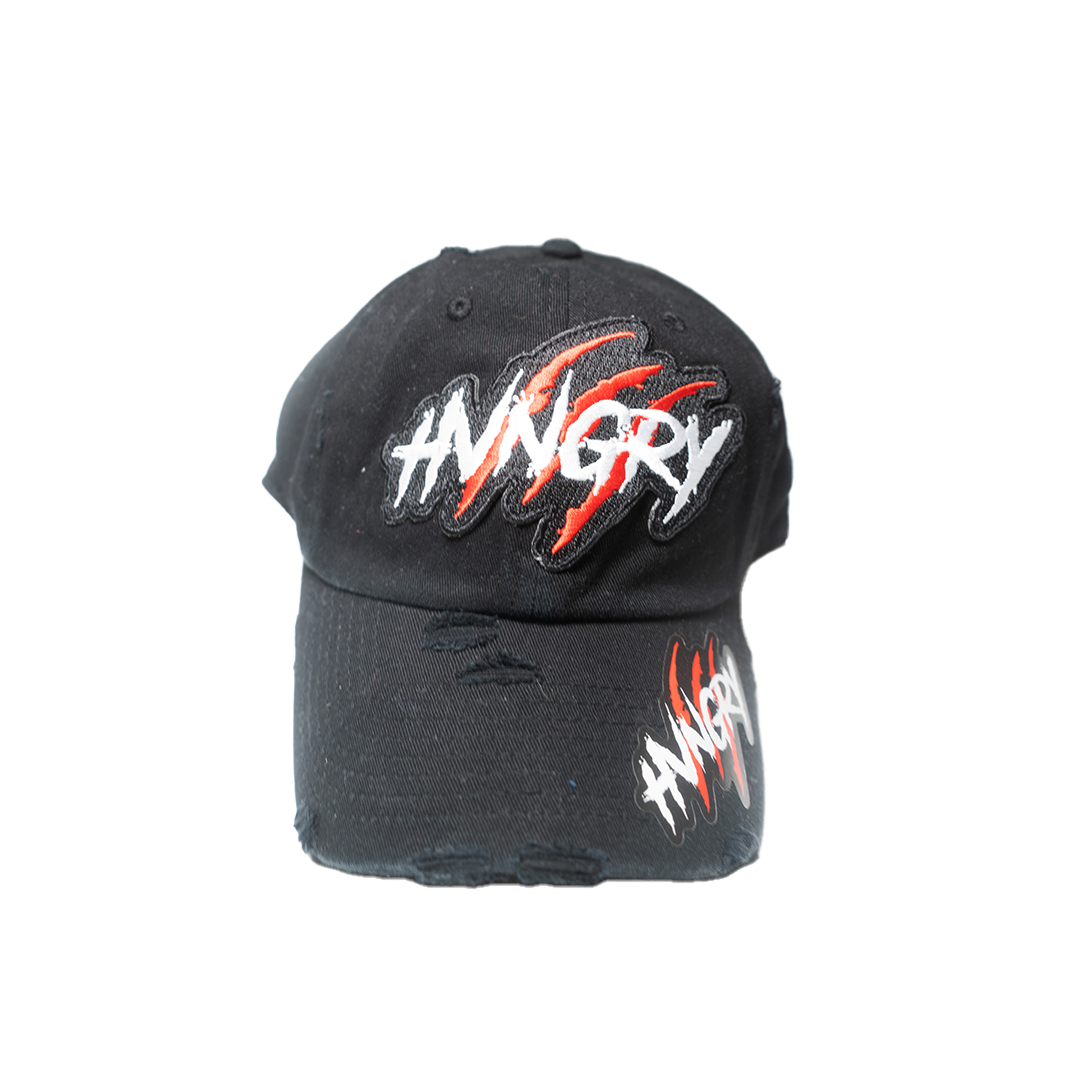 HVNGRY distressed baseball cap