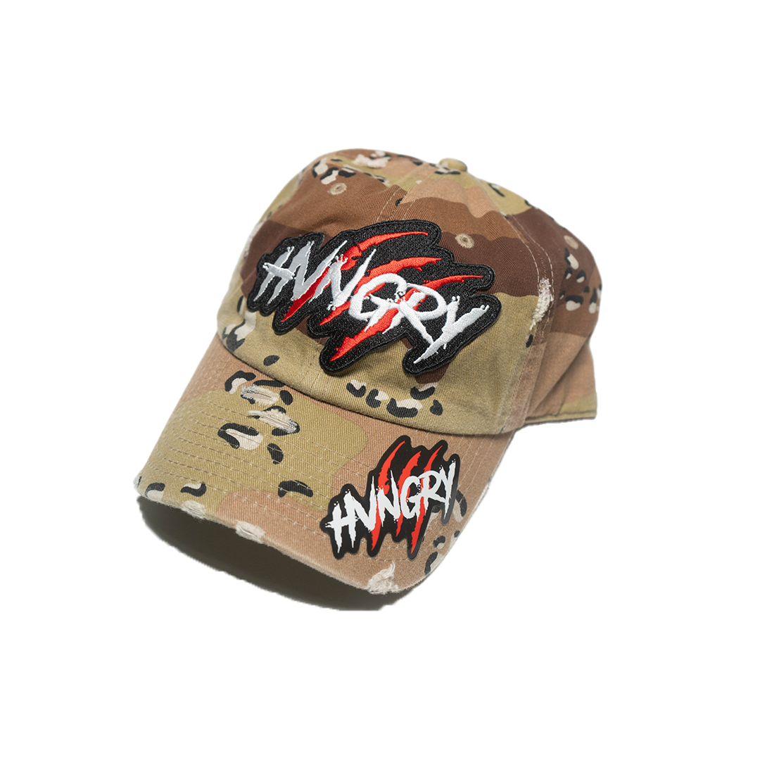 HVNGRY distressed baseball cap