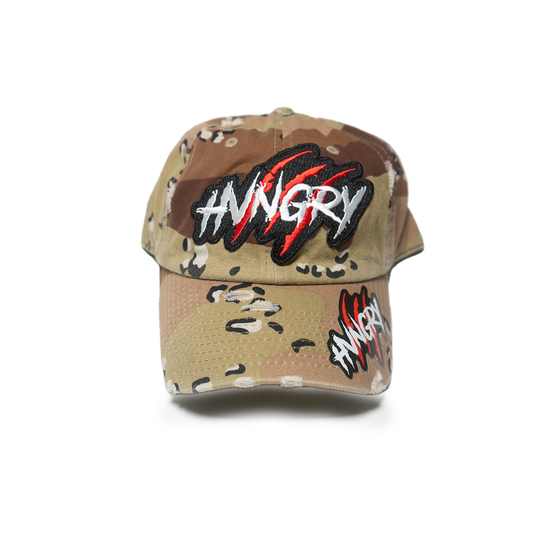 HVNGRY distressed baseball cap